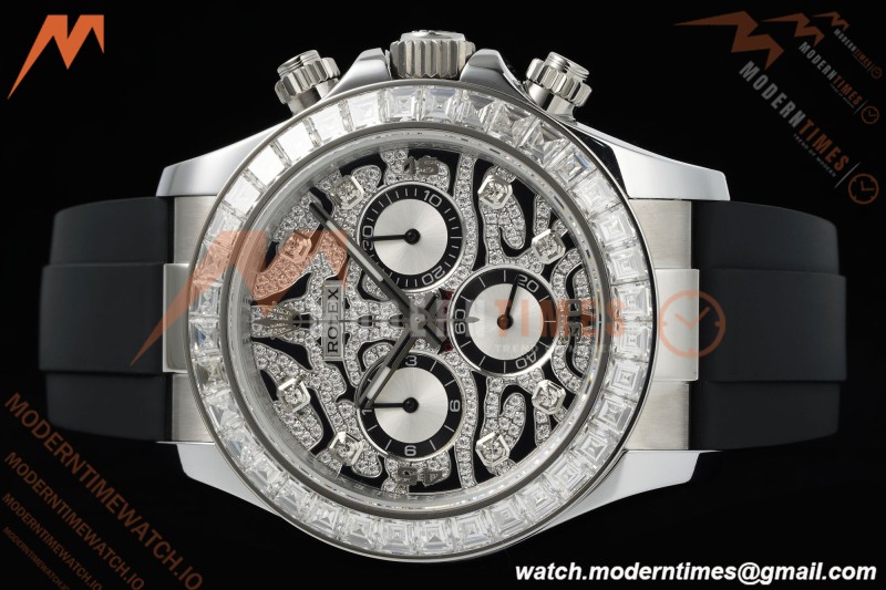 Rolex - Daytona 116589TBR 40mm Tungsten Gain Weight WG/RU Diamond Dial 3CF SH4130
