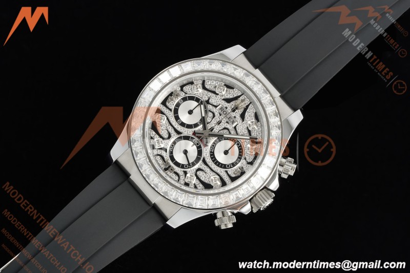 Rolex - Daytona 116589TBR 40mm Tungsten Gain Weight WG/RU Diamond Dial 3CF SH4130