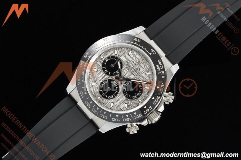 Rolex - Daytona 116519LN 40mm Tungsten Gain Weight WG/RU Meteorite Dial 3CF V2 SH4130 | 롤렉스 - 데이토나 116519LN 40mm 텅스텐 게인 웨이트 WG/RU 운석 다이얼 3CF V2 SH4130