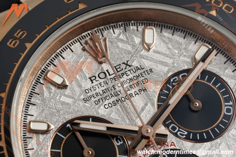 Rolex - Daytona 116515LN 40mm Tungsten Gain Weight RG/RU Meteorite Dial 3CF V2 SH4130