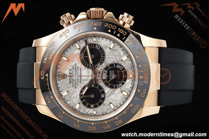 Rolex - Daytona 116515LN 40mm Tungsten Gain Weight RG/RU Meteorite Dial 3CF V2 SH4130