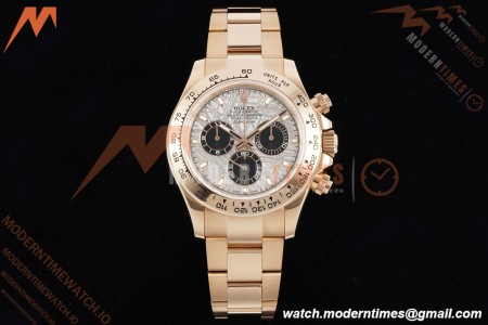 Rolex - Daytona 116505 40mm Tungsten Gain Weight RG/RG Meteorite Dial 3CF V2 SH4130