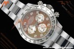 Rolex - Daytona 116509 40mm Tungsten Gain Weight WG/WG Mother of Pearl Diamond Dial 3CF V2 SH4130