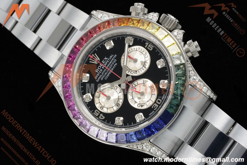 Rolex - Daytona 116599 RBOW 40mm Tungsten Gain Weight TU/TU Blk/Dia 3CF V2 SH4130