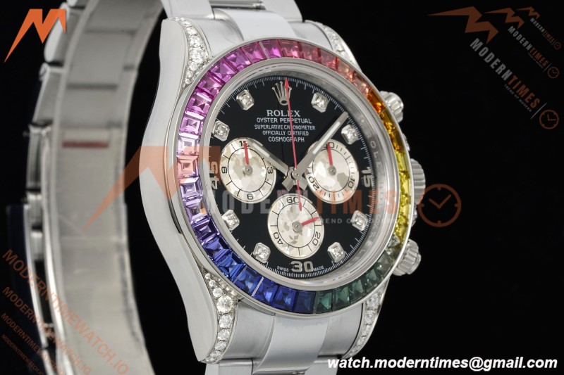 Rolex - Daytona 116599 RBOW 40mm Tungsten Gain Weight TU/TU Blk/Dia 3CF V2 SH4130