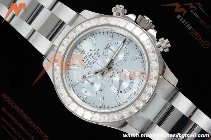 Rolex - Daytona 116576TBR Tungsten Gain Weight Brn Dia/SS I-Blu/Dia 3CF V2 SH4130