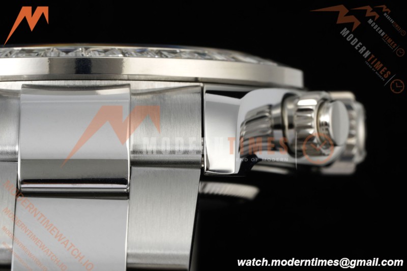Rolex - Daytona 116576TBR Tungsten Gain Weight Brn Dia/SS I-Blu/Dia 3CF V2 SH4130