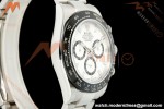 Rolex - Daytona 116500LN 40mm 904L CER SS/SS White 3CF SH4130