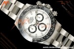 Rolex - Daytona 116500LN 40mm 904L CER SS/SS White 3CF SH4130