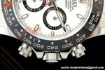 Rolex - Daytona 116500LN 40mm 904L CER SS/SS White 3CF SH4130
