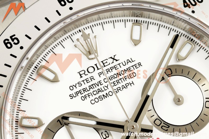 Rolex - Daytona 116520 40mm 904L SS/SS Wht/Stk 3CF SH4130