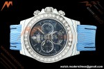 Rolex - Daytona ZIF Remould 40mm White Carbon Nylon Strap Blue Skeleton GETF DD4802