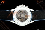 Rolex - Daytona ZIF Remould 40mm White Carbon Nylon Strap Blue Skeleton GETF DD4802