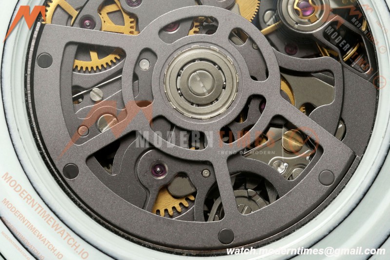 Rolex - Daytona ZIF Remould 40mm White Carbon Nylon Strap Blue Skeleton GETF DD4802