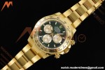 Rolex - Daytona 126508 40mm Gain Weight YG/YG Green/Gold/Stk QF V6 SH4131