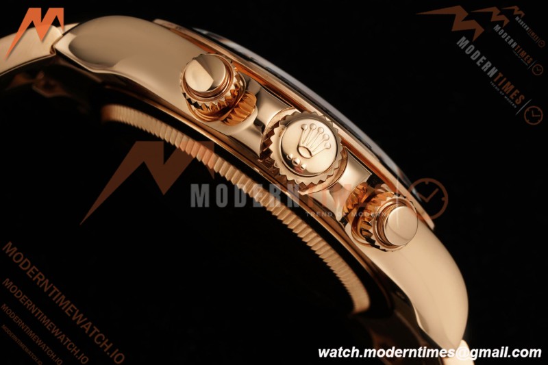Rolex - Daytona 126505 40mm Gain Weight RG/RG Choco/Blk/Stk QF V6 SH4131 | 롤렉스 - 데이토나 126505 40mm 게인 웨이트 RG/RG 초코/블랙/스틸 QF V6 SH4131
