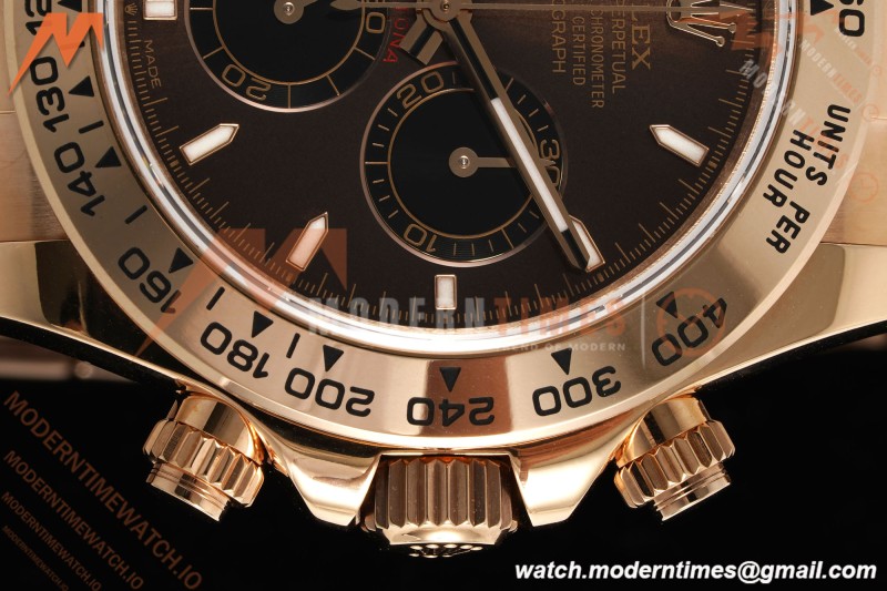 Rolex - Daytona 126505 40mm Gain Weight RG/RG Choco/Blk/Stk QF V6 SH4131 | 롤렉스 - 데이토나 126505 40mm 게인 웨이트 RG/RG 초코/블랙/스틸 QF V6 SH4131