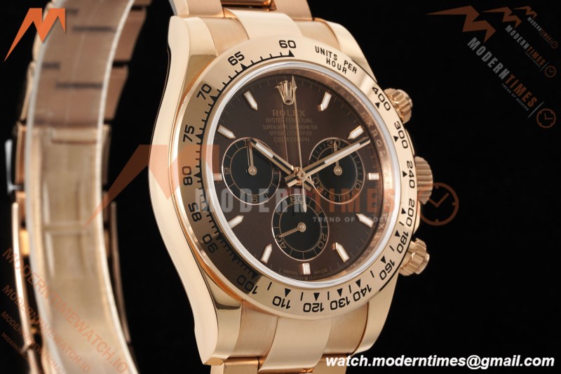 Rolex - Daytona 126505 40mm Gain Weight RG/RG Choco/Blk/Stk QF V6 SH4131 | 롤렉스 - 데이토나 126505 40mm 게인 웨이트 RG/RG 초코/블랙/스틸 QF V6 SH4131