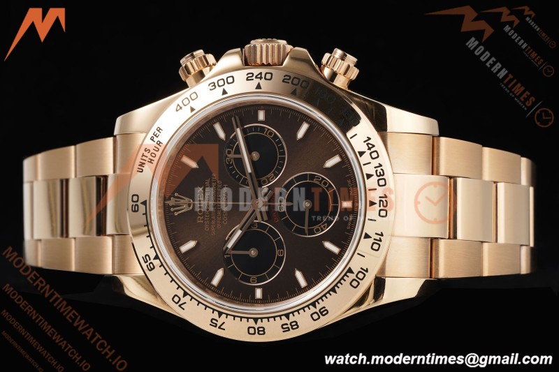 Rolex - Daytona 126505 40mm Gain Weight RG/RG Choco/Blk/Stk QF V6 SH4131 | 롤렉스 - 데이토나 126505 40mm 게인 웨이트 RG/RG 초코/블랙/스틸 QF V6 SH4131