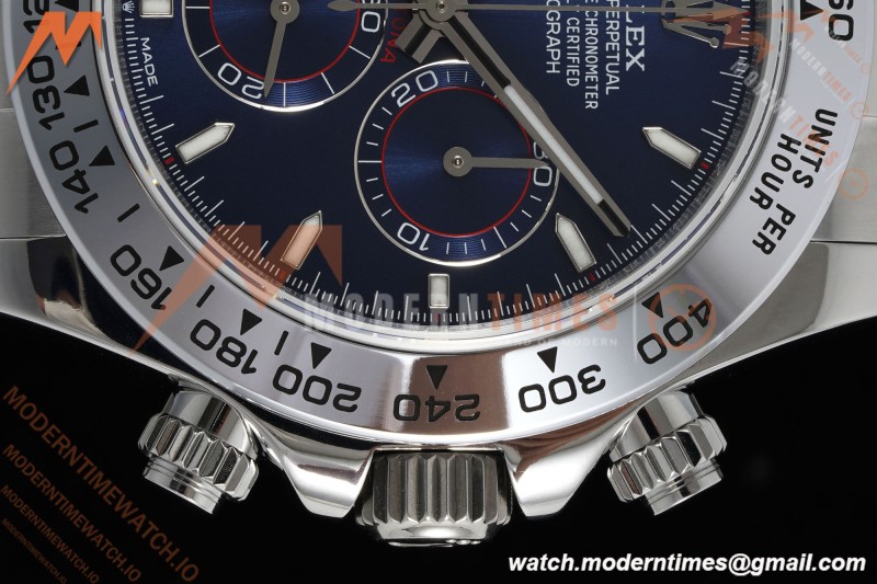Rolex - Daytona 126509 40mm Gain Weight WG/WG Blu/Stk QF V6 SH4131