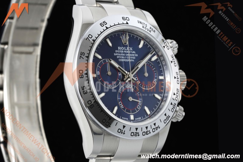 Rolex - Daytona 126509 40mm Gain Weight WG/WG Blu/Stk QF V6 SH4131