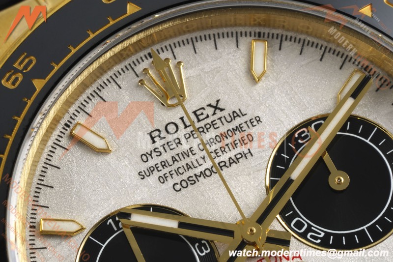 Rolex - Daytona 126518LN 40mm Gain Weight CER/YG/RU Grey/Blk Meteorite Dial QF V10 SH4131
