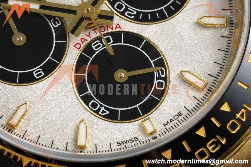 Rolex - Daytona 126518LN 40mm Gain Weight CER/YG/RU Grey/Blk Meteorite Dial QF V10 SH4131