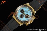 Rolex - Daytona 126518LN 40mm Gain Weight CER/YG/RU Blu/Blk Turquoise Dial QF V10 SH4131