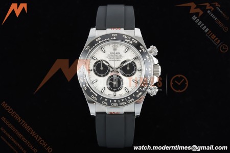 Rolex - Daytona 126519LN 40mm Gain Weight CER/WG/RU Grey/Blk/Stk Meteorite Dial QF V10 SH4131
