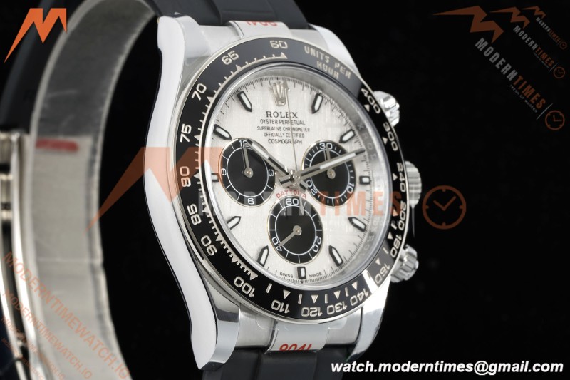 Rolex - Daytona 126519LN 40mm Gain Weight CER/WG/RU Grey/Blk/Stk Meteorite Dial QF V10 SH4131 | 롤렉스 - 데이토나 126519LN 40mm 게인 웨이트 CER/WG/RU 그레이/블랙/스틸 운석 다이얼 QF V10 SH4131