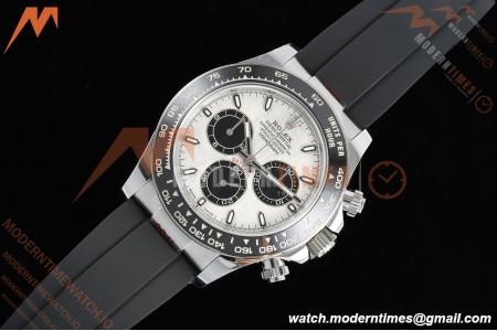 Rolex - Daytona 126519LN 40mm Gain Weight CER/WG/RU Grey/Blk/Stk Meteorite Dial QF V10 SH4131