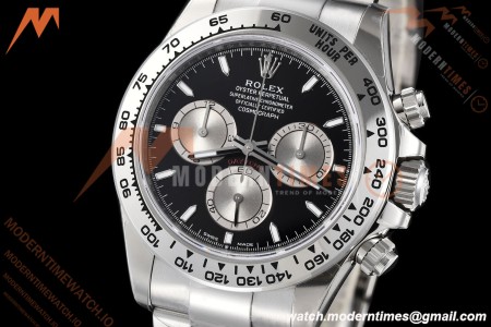 Rolex - Daytona 126509 40mm Tungsten Gain Weight SS/SS Blk/Silv/Stk VSF DD4131