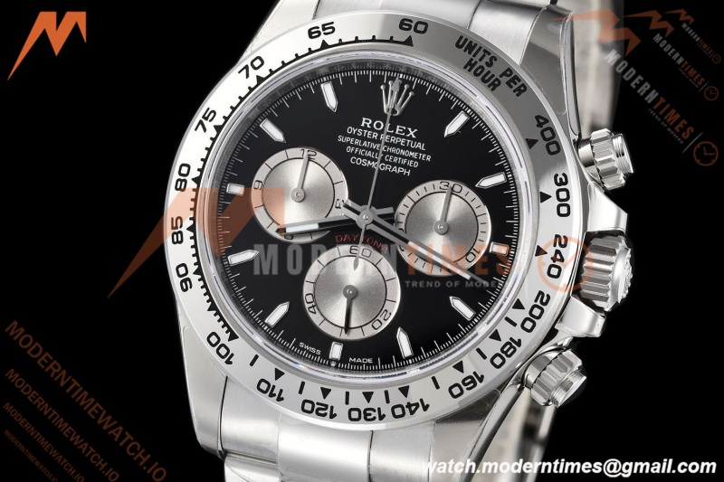 Rolex - Daytona 126509 40mm Tungsten Gain Weight SS/SS Blk/Silv/Stk VSF DD4131