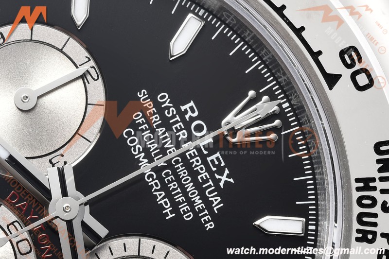 Rolex - Daytona 126509 40mm Tungsten Gain Weight SS/SS Blk/Silv/Stk VSF DD4131