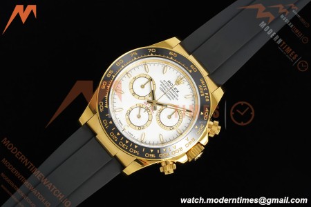 Rolex - Daytona 126518LN 40mm Gain Weight CER/YG/RU Wht/Stk VSF V2 DD4131