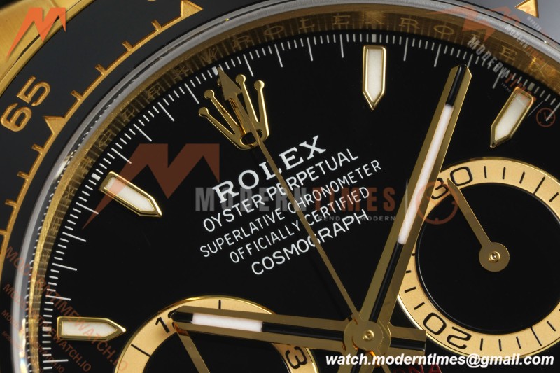 Rolex - Daytona 126518LN 40mm Gain Weight CER/YG/RU Blk/Stk VSF V2 DD4131