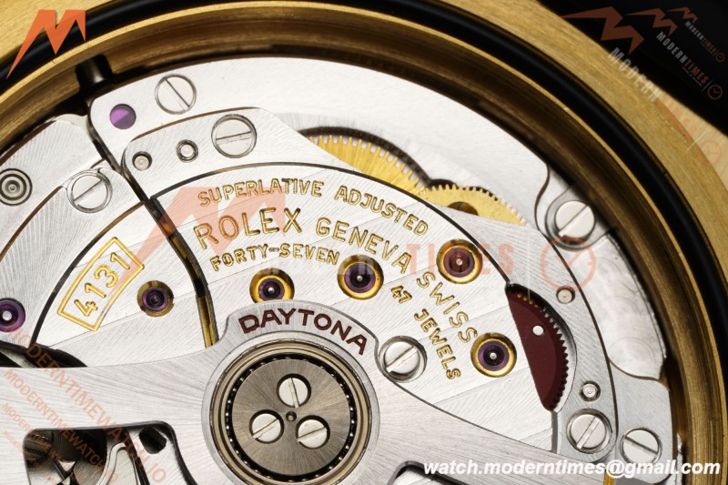 Rolex - Daytona 126518LN 40mm Gain Weight CER/YG/RU Blk/Stk VSF V2 DD4131