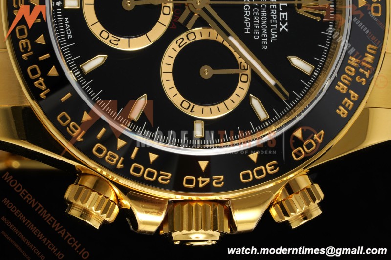 Rolex - Daytona 126518LN 40mm Gain Weight CER/YG/RU Blk/Stk VSF V2 DD4131