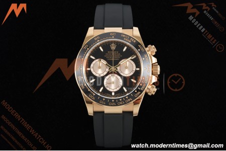 Rolex - Daytona 126515LN 40mm Gain Weight CER/RG/RU Blk/RG/Stk VSF V2 DD4131