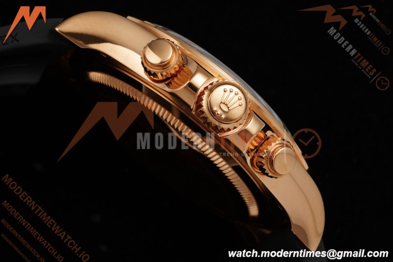 Rolex - Daytona 126515LN 40mm Gain Weight CER/RG/RU Blk/RG/Stk VSF V2 DD4131 | 롤렉스 - 데이토나 126515LN 40mm 게인 웨이트 CER/RG/RU 블랙/RG/Stk VSF V2 DD4131