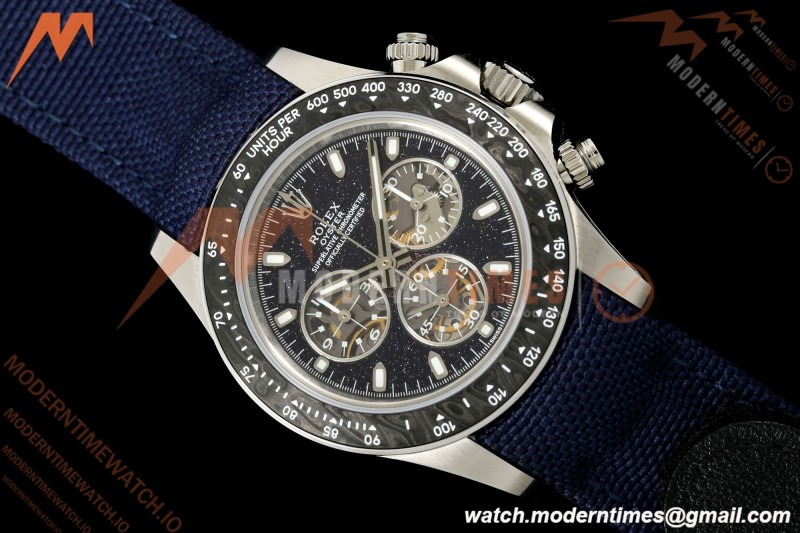 Rolex - DIW Ventura Daytona Artisans De Genève Stainless SS/NY Blue Stars ADGF SA4130