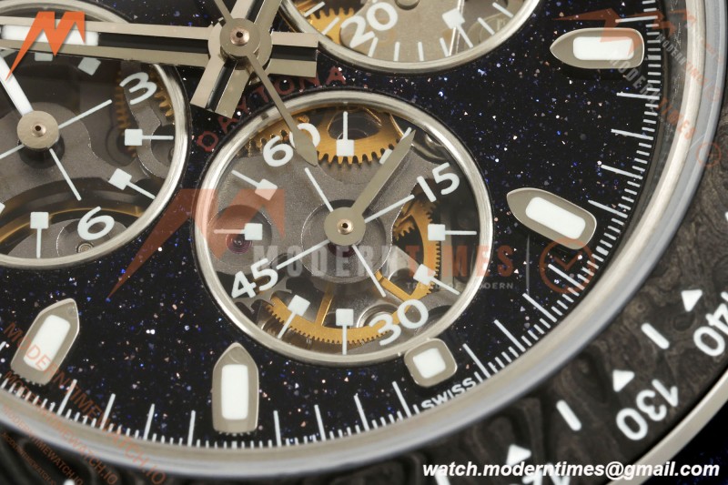 Rolex - DIW Ventura Daytona Artisans De Genève Stainless SS/NY Blue Stars ADGF SA4130