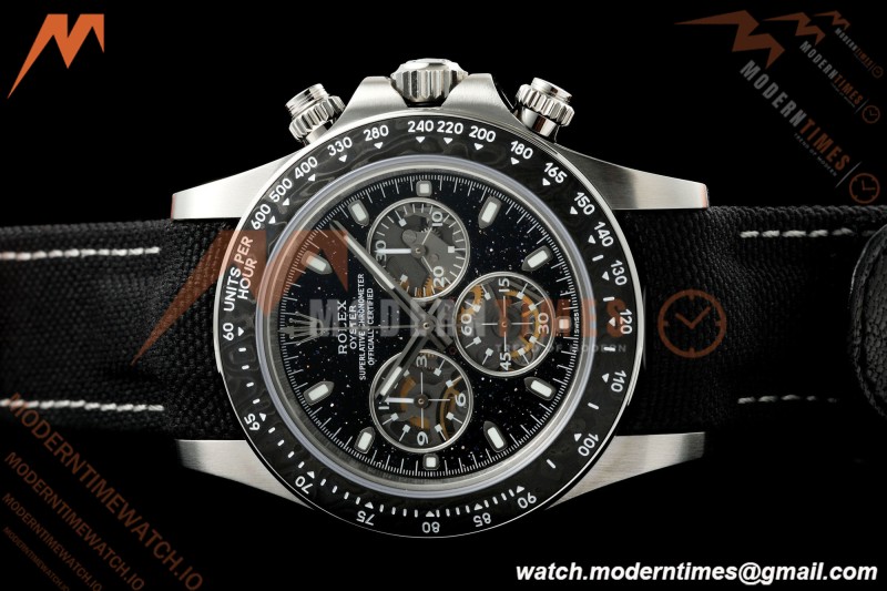 Rolex - DIW Ventura Daytona Artisans De Genève Stainless SS/NY Black Stars ADGF SA4130