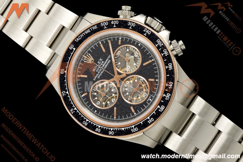 Rolex - DIW Ventura Daytona Artisans De Genève Stainless SS/SS Black Stars ADGF SA4130