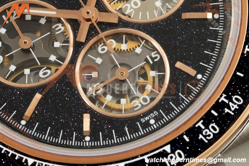 Rolex - DIW Ventura Daytona Artisans De Genève Stainless SS/SS Black Stars ADGF SA4130