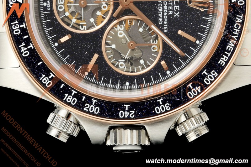 Rolex - DIW Ventura Daytona Artisans De Genève Stainless SS/SS Black Stars ADGF SA4130