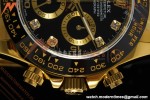 Rolex - Daytona 116518LN 40mm Gain Weight CER/YG/RU Blk/Gold/Dia QF V11 SH4130