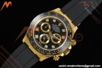 Rolex - Daytona 116518LN 40mm Gain Weight CER/YG/RU Blk/Gold/Dia QF V11 SH4130