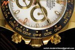 Rolex - Daytona 116518LN 40mm Gain Weight CER/YG/RU Wht/Stk QF V11 SH4130