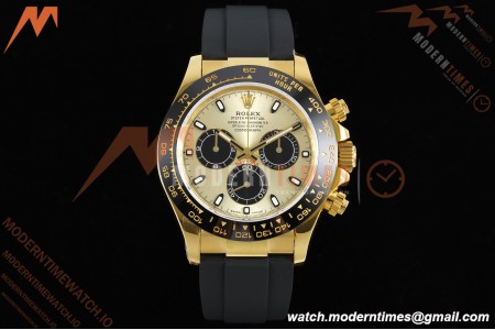 Rolex - Daytona 116518LN 40mm Gain Weight CER/YG/RU Gold/Blk/Stk QF V11 SH4130 | 롤렉스 - 데이토나 116518LN 40mm 게인 웨이트 CER/YG/RU 골드/블랙/스틸 QF V11 SH4130